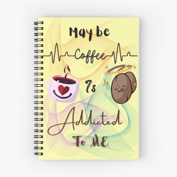 Item preview, Coffee break - may be coffee is addicted to me | coffee design | for coffee lovers |  designed and sold by Arteartz.