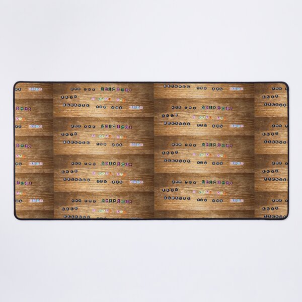 Item preview, And The Universe Said I Love You Because You Are Love beads on wood designed and sold by turtwig387.