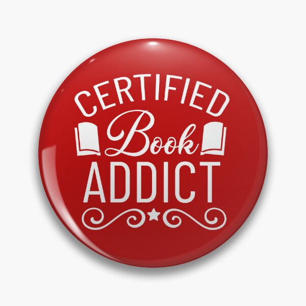 Item preview, Copy of Certified Book Addict. Funny Reading Quote, Book Lover, Librarian designed and sold by DesignHouse07.