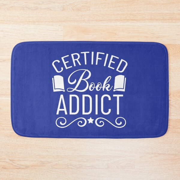 Item preview, Copy of Certified Book Addict. Funny Reading Quote, Book Lover, Librarian designed and sold by DesignHouse07.
