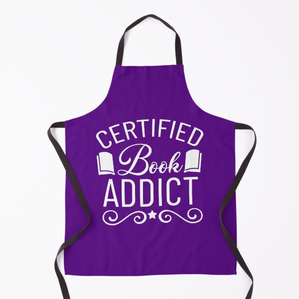 Item preview, Copy of Certified Book Addict. Funny Reading Quote, Book Lover, Librarian designed and sold by DesignHouse07.