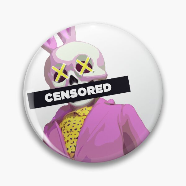 Item preview, Censored Bunny Skeleton | Blinded By The Light | Bad Art designed and sold by Tyler Tilley.