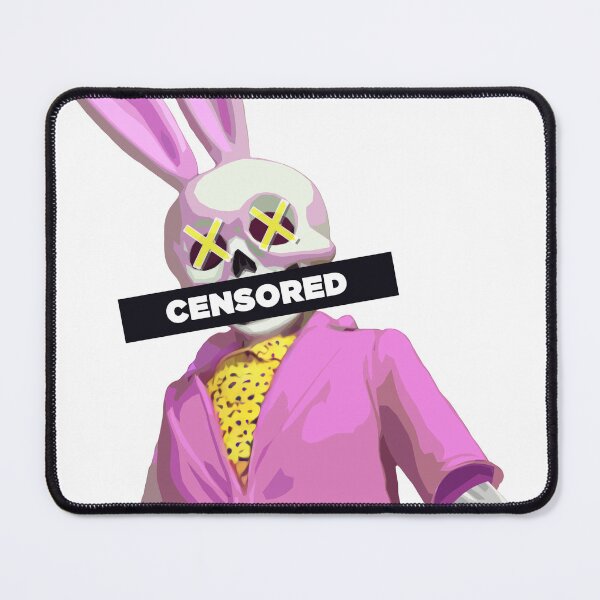 Item preview, Censored Bunny Skeleton | Blinded By The Light | Bad Art designed and sold by Tyler Tilley.