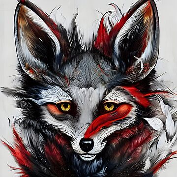 Spirit Animal Fox Art Print for Sale by Planetporridge