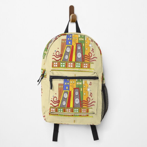 Item preview, colourful buildings, indian style, phad painting, handmade designed and sold by gopalpjoshi.