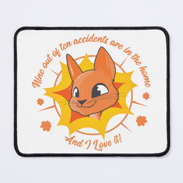 Item preview, Disaster Cat Meme Accidents Are In The Home  designed and sold by Creatrick.