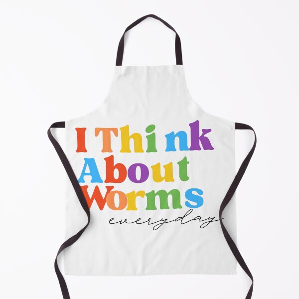 Item preview, I Think About Worms Every Day designed and sold by FTBD  ⭐​⭐​⭐​⭐​⭐​.
