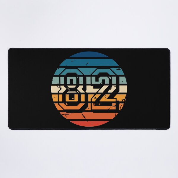 Item preview, Number 82 Vintage Retro Sport Sunset Birthday Squad Racing Numbers designed and sold by 27th-Tee.