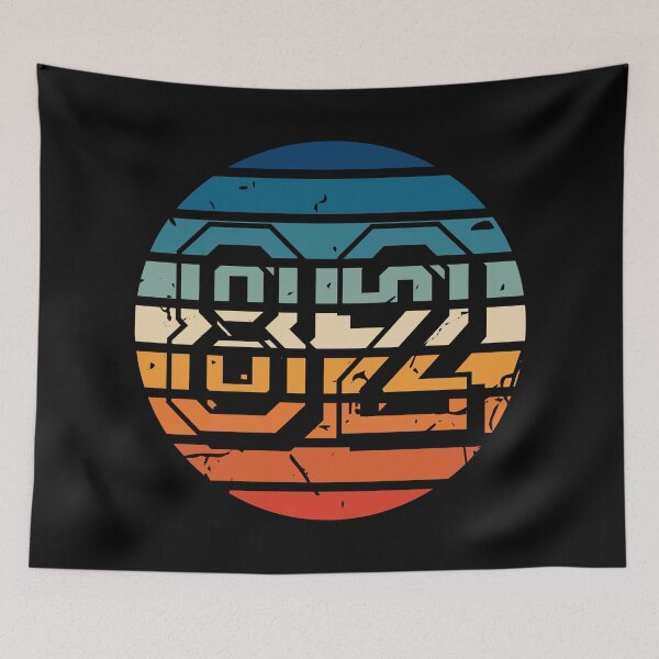 Item preview, Number 82 Vintage Retro Sport Sunset Birthday Squad Racing Numbers designed and sold by 27th-Tee.