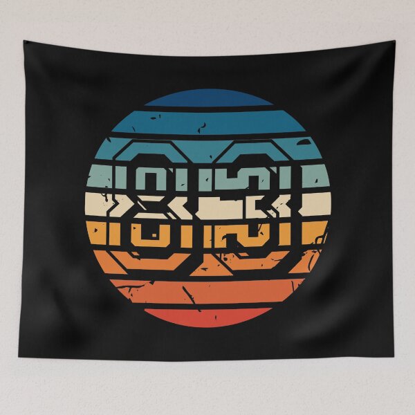 Item preview, Number 83 Vintage Retro Sport Sunset Birthday Squad Racing Numbers designed and sold by 27th-Tee.