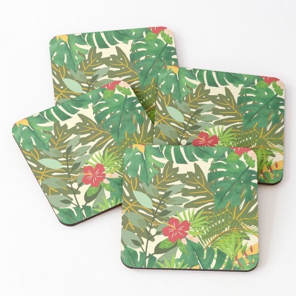 Item preview, tropical leaves aesthetic print designed and sold by shivanigautam.
