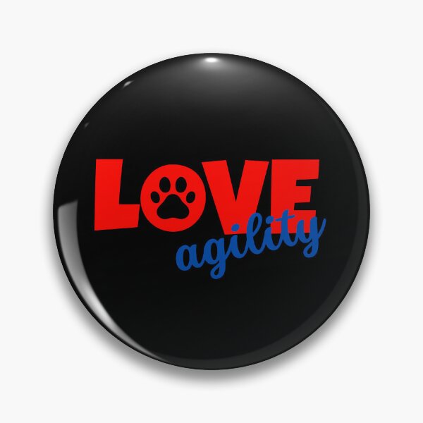 Item preview, Love agility in red and blue designed and sold by PausePapote.