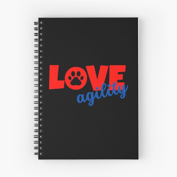 Item preview, Love agility in red and blue designed and sold by PausePapote.