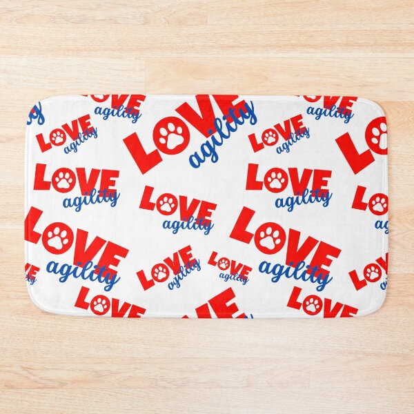 Item preview, Love agility in red and blue designed and sold by PausePapote.
