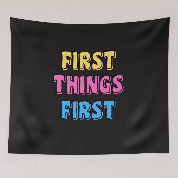 Item preview, FIRST THINGS FIRST I NEED COFFEE designed and sold by starfishstuff.