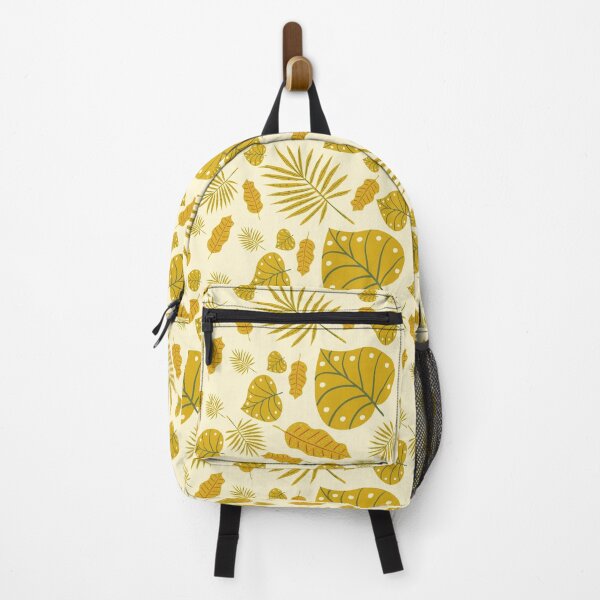 Item preview, orange tropical leaves aesthetic print designed and sold by shivanigautam.