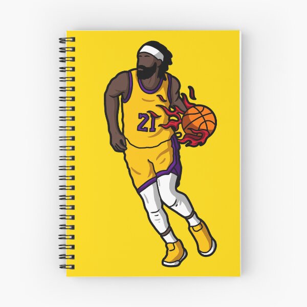 Item preview, PATRICK BEVERLEY FIRE BASKETBALL ILLUSTRATION designed and sold by melankolia.