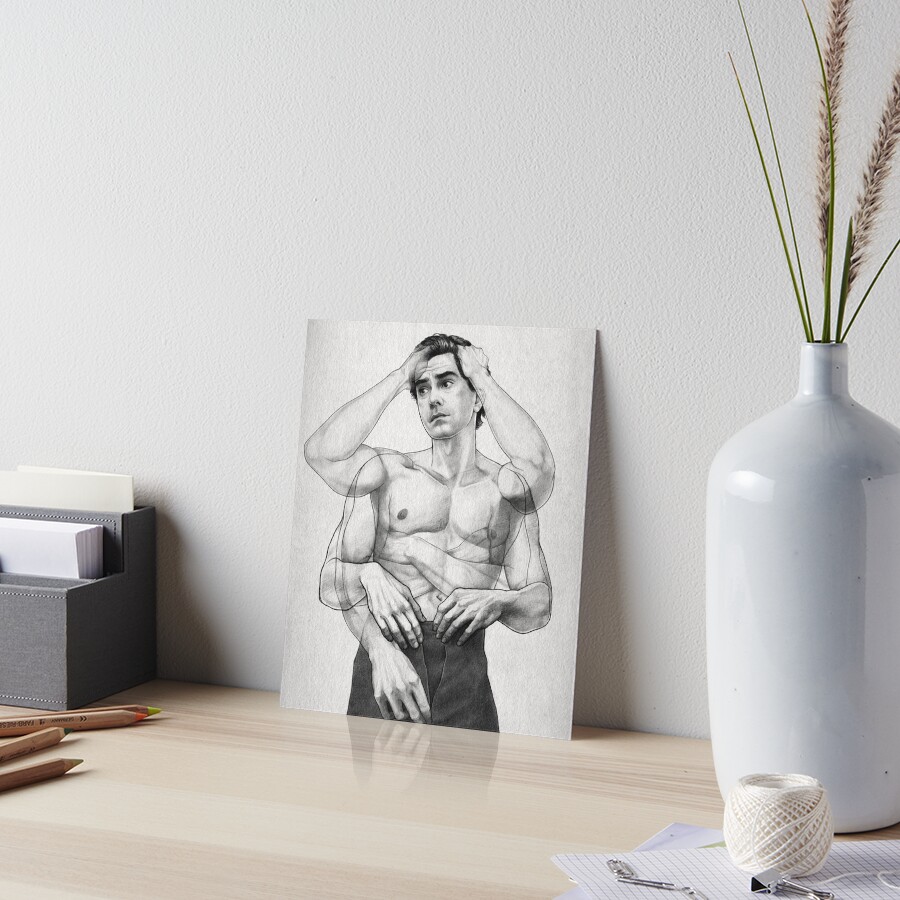 Item preview, Art Board Print designed and sold by Rougaroux.