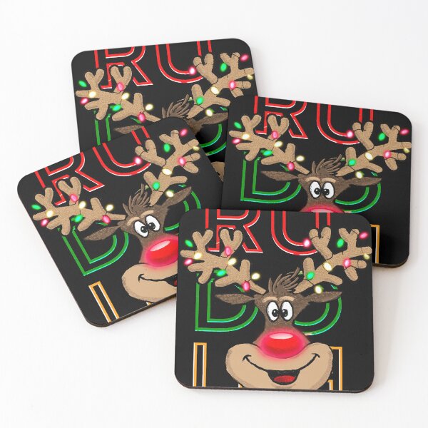 Item preview, Neon Rudolph - season greetings designed and sold by mwebba2005.