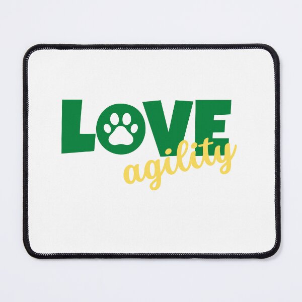 Item preview, Love agility in green and yellow designed and sold by PausePapote.