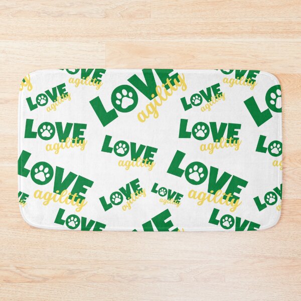 Item preview, Love agility in green and yellow designed and sold by PausePapote.
