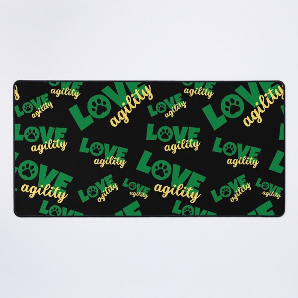 Item preview, Love agility in green and yellow designed and sold by PausePapote.