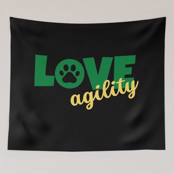 Item preview, Love agility in green and yellow designed and sold by PausePapote.