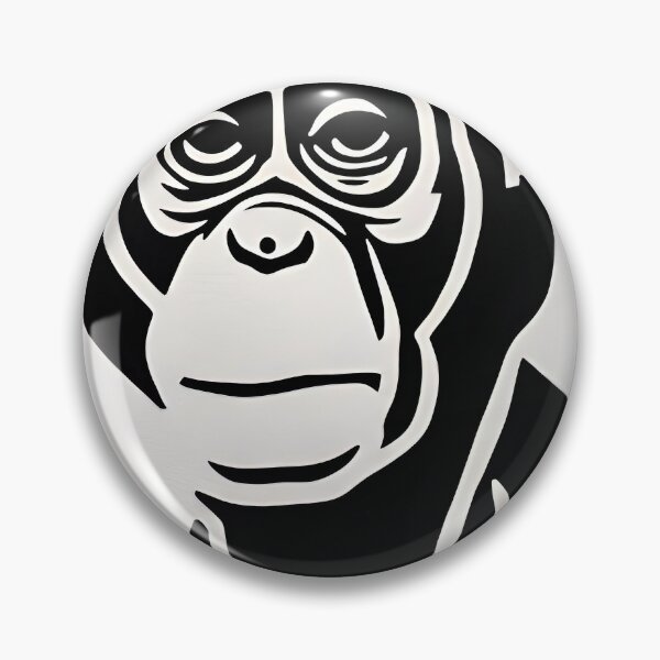 Item preview, chimpancé triste designed and sold by DangerRabbit.