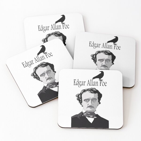 Item preview, Illustration of Edgar Allan Poe designed and sold by Renato Bento.