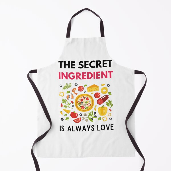 Item preview, Funny Cooking Quote The Secret Ingredient Is Always Love Chef Sarcasm designed and sold by Mehdi Art.