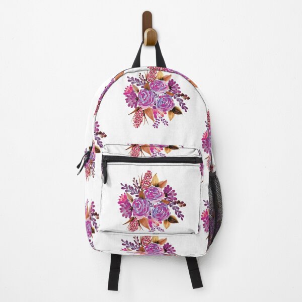 Item preview, Violet Watercolor Bouquet of Flowers designed and sold by Pavnud.