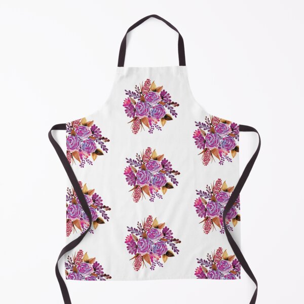 Item preview, Violet Watercolor Bouquet of Flowers designed and sold by Pavnud.