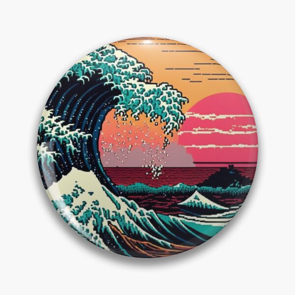 Aperçu de l'œuvre Grande vague créée et vendue par ParadiseSlice.