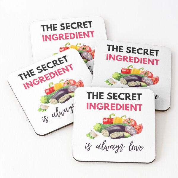 Item preview, Funny Cooking Quote The Secret Ingredient Is Always Love Chef Sarcasm designed and sold by Mehdi Art.