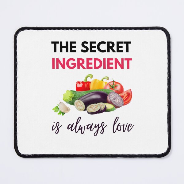 Item preview, Funny Cooking Quote The Secret Ingredient Is Always Love Chef Sarcasm designed and sold by Mehdi Art.