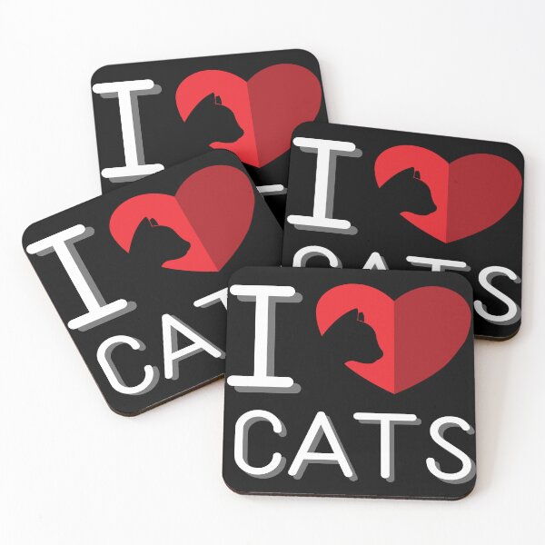 Item preview, I love cats designed and sold by The-Blue-Feline.