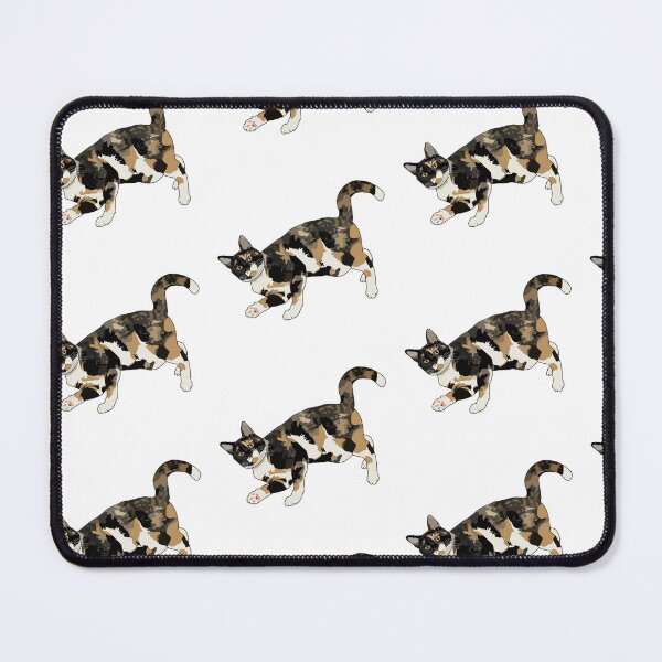 Item preview, Tortoiseshell Cat Waving designed and sold by OT-Cat-Microbio.