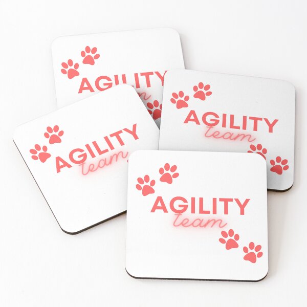 Item preview, Agility team in red with legs designed and sold by PausePapote.