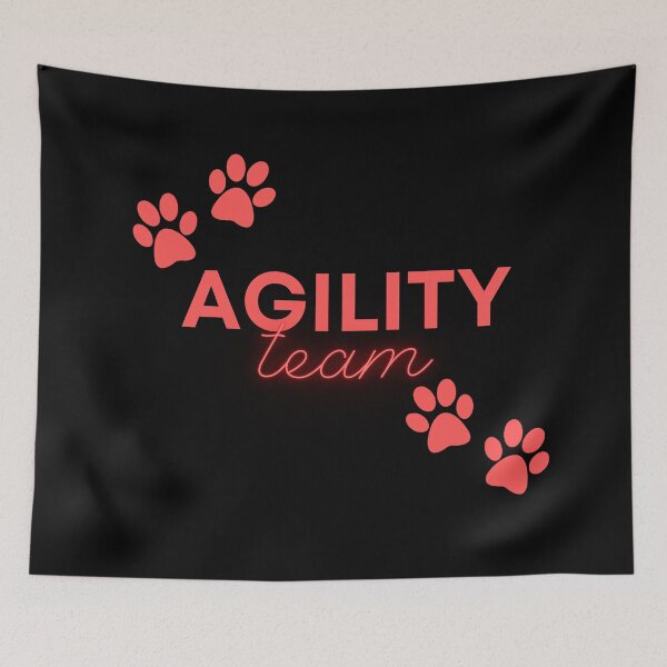 Item preview, Agility team in red with legs designed and sold by PausePapote.