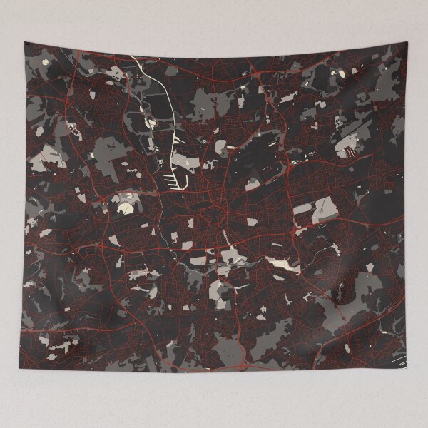 Item preview, Dortmund City Map of Germany - Vector designed and sold by deMAP.