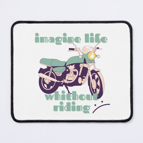 Item preview, imagine life without riding designed and sold by Nodrazir.
