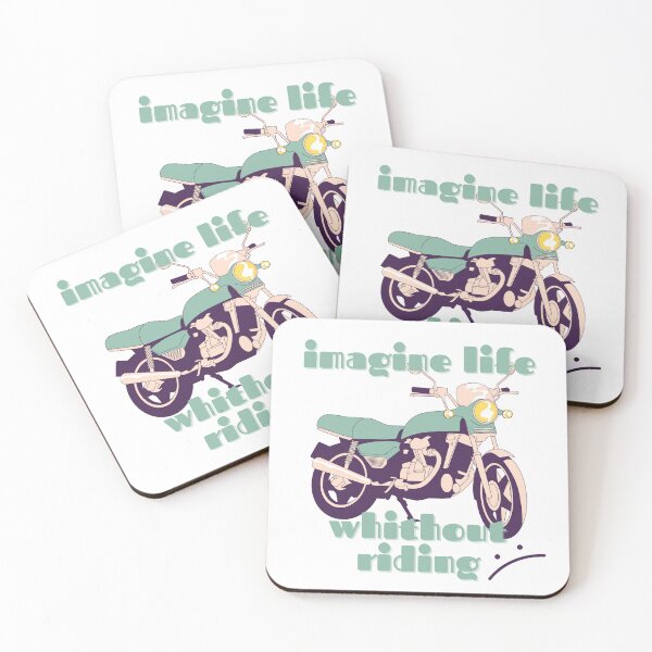 Item preview, imagine life without riding designed and sold by Nodrazir.