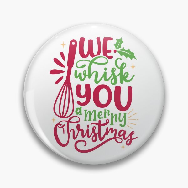 Item preview, we whisk you a merry christmas - christmas baking day designed and sold by PERsonalthreads.
