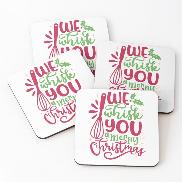 Item preview, we whisk you a merry christmas - christmas baking day designed and sold by PERsonalthreads.