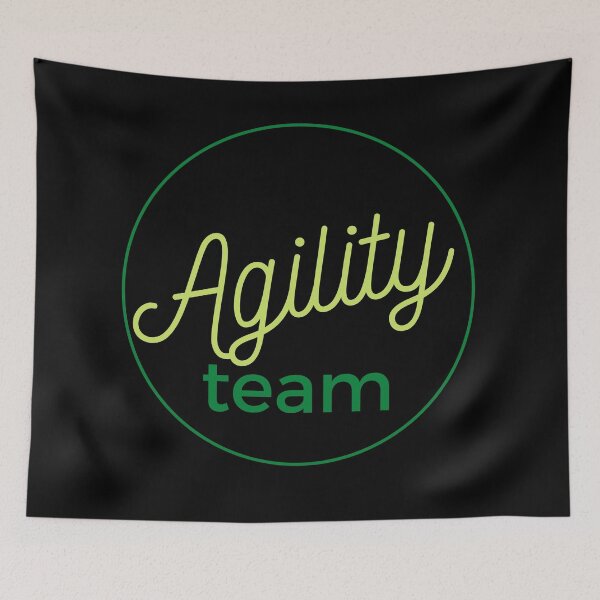 Item preview, Agility team in green in a ring designed and sold by PausePapote.