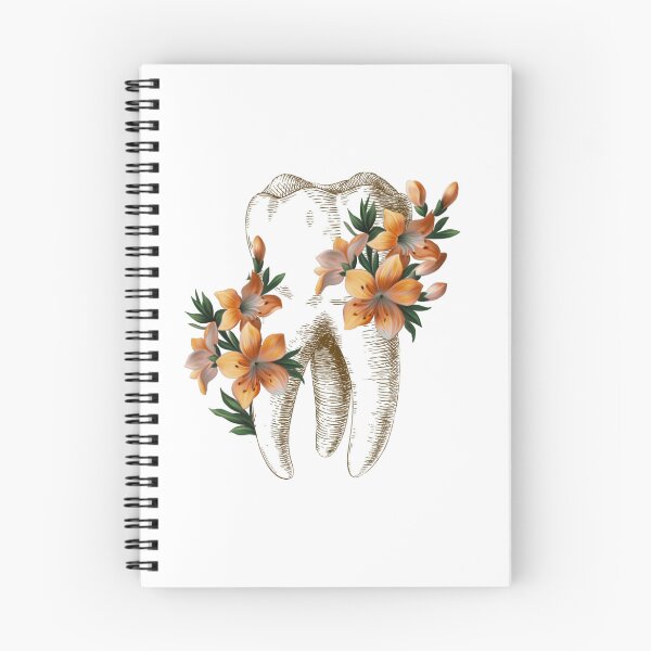 Item preview, Tooth with Yellow Flowers - Dental designed and sold by guaka-molly.