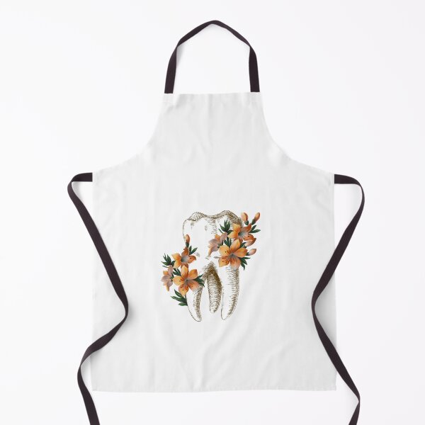 Item preview, Tooth with Yellow Flowers - Dental designed and sold by guaka-molly.