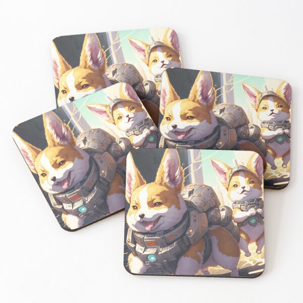 Item preview, Cyber Corgis on Patrol designed and sold by rykker.