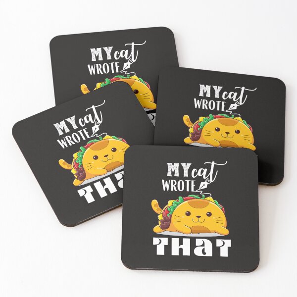 Item preview, My Cat Wrote That, Funny Cat Sayings, Catzilla Funny Cat designed and sold by thedazzlingmonk.