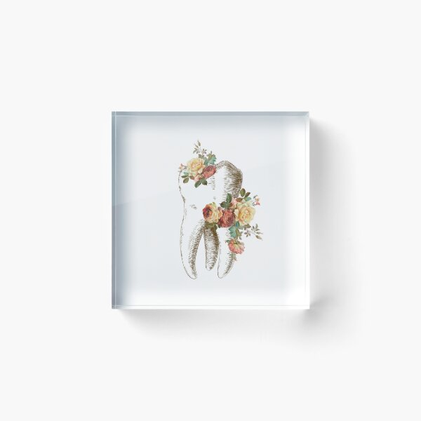 Item preview, Tooth with White and Red Roses - Dental designed and sold by guaka-molly.